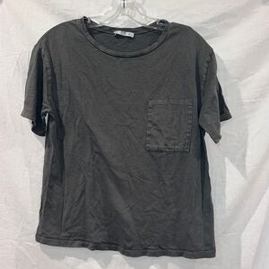 Zara grey basic T-shirt